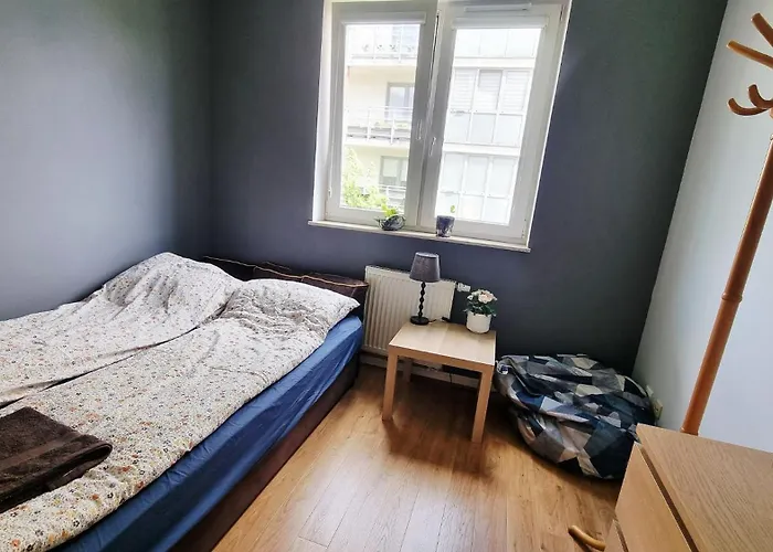 Komfortowe Rodzinne Mieszkanie Z Balkonem I Miejscem Parkingowym, Centrum Apartman Łódź